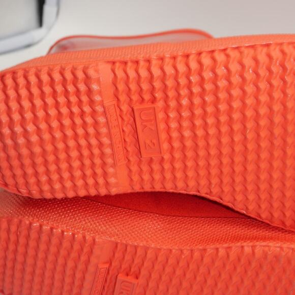 NEW Hunter Boots Girl's 4 Kids Original First Classic Nebula Rainboot Red Tang - Picture 9 of 12